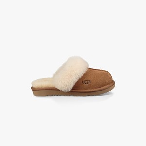 Ugg Cozy II Kids Slippers Brown (6128HEAPD)